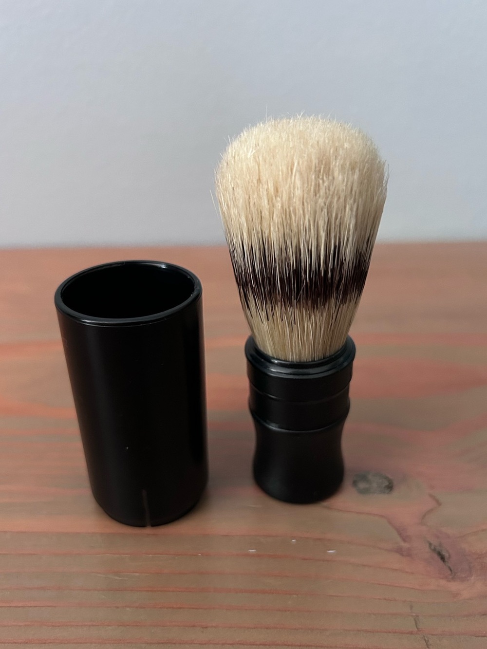 Imperial travel shave brush (NWOT)